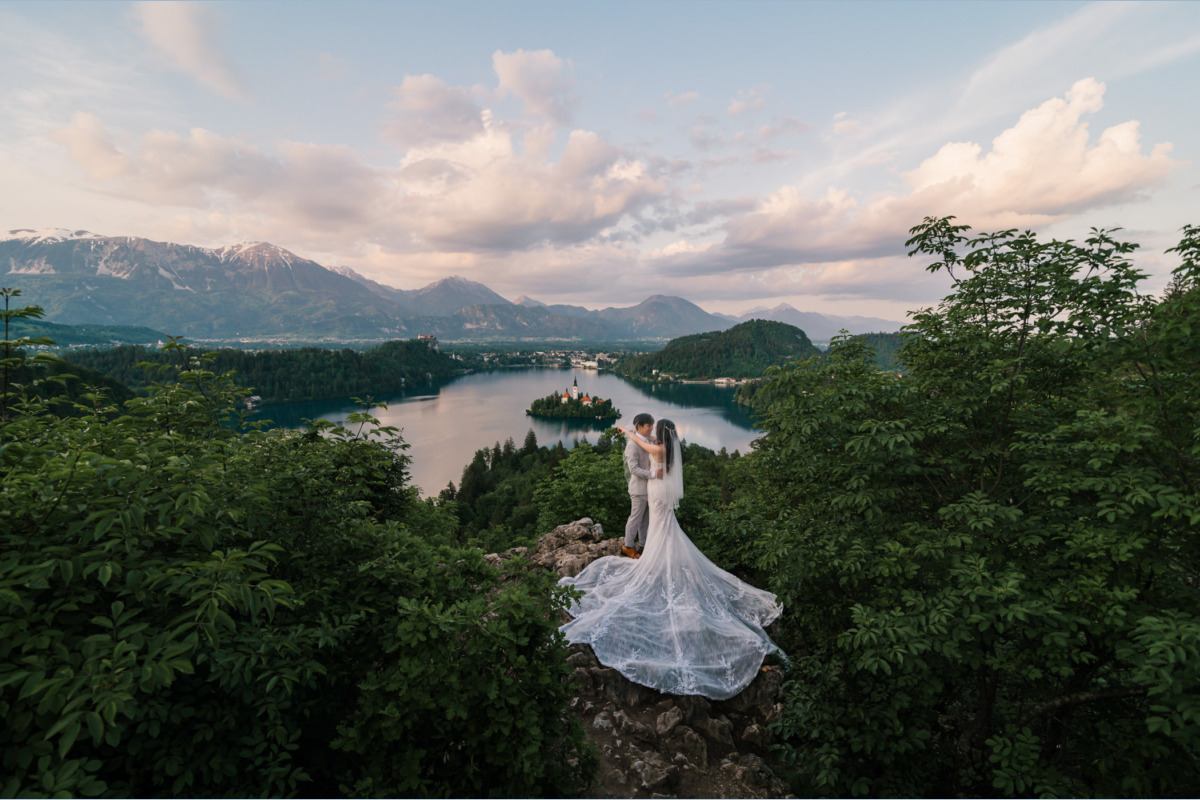 Wedding photographer in Slovenia, Bled