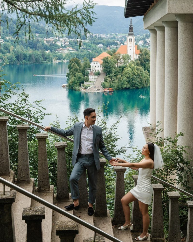 Lake Bled wedding photographer